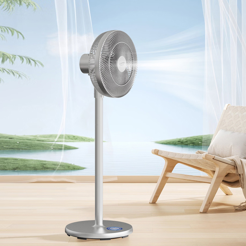 澳柯玛12寸喷漆遥控落地扇FS-35W65(Y)，PLUS