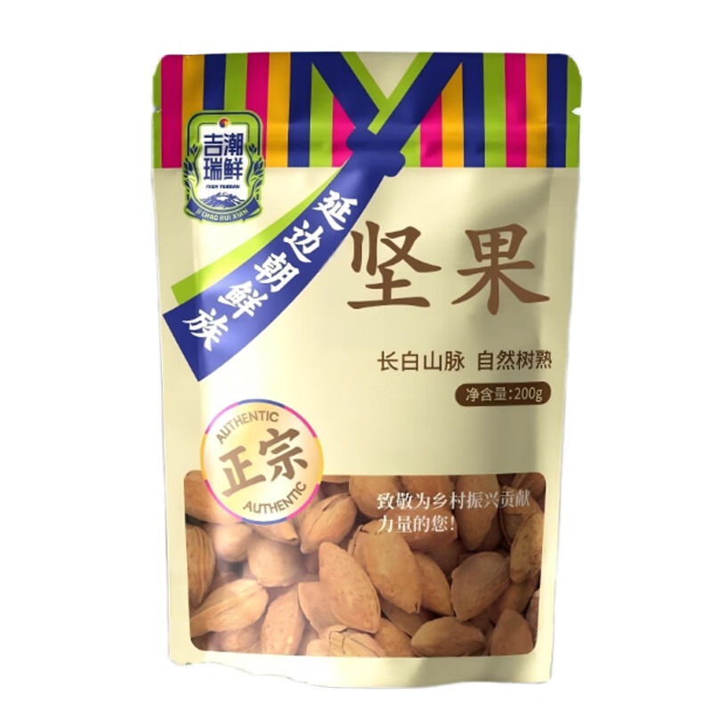 吉潮瑞鲜巴旦木200克*1袋