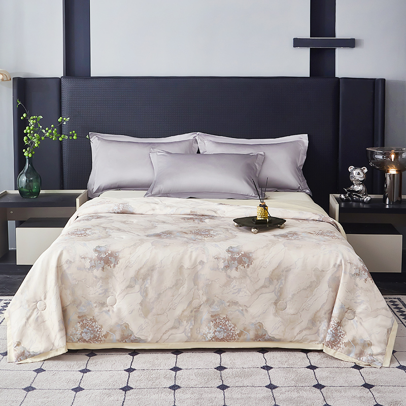 金絲莉墨香純蠶絲被180×210cm