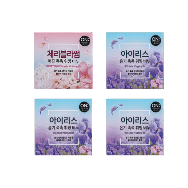 安宝笛鸢尾花味香皂90gx3+安宝笛樱花味香皂90gx1