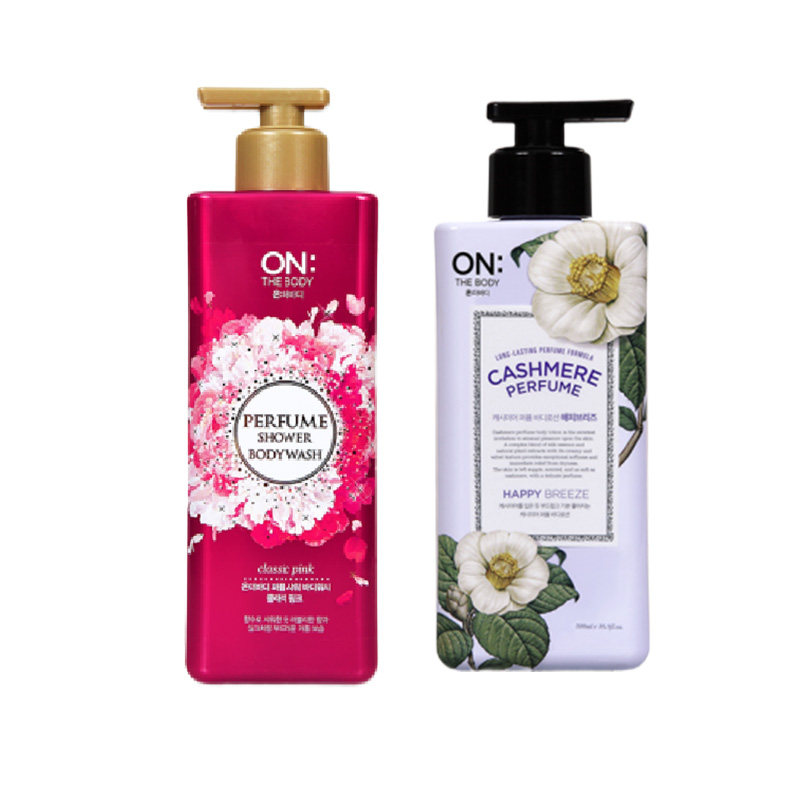 安宝笛守护爱恋沐浴露500g+浪漫邂逅丝绒身体乳400ML