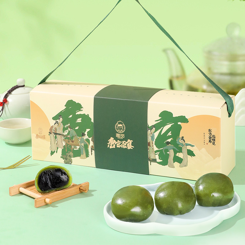 魏縣雅覓唐宮茶宴·混合青團(tuán)480g