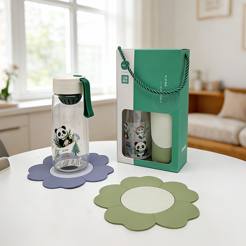 嚴(yán)選熊貓杯隔熱墊禮盒B1D1