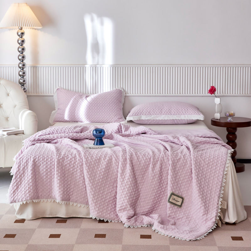 蕊絲坊家紡泡泡紗韓式夏被150*200cm