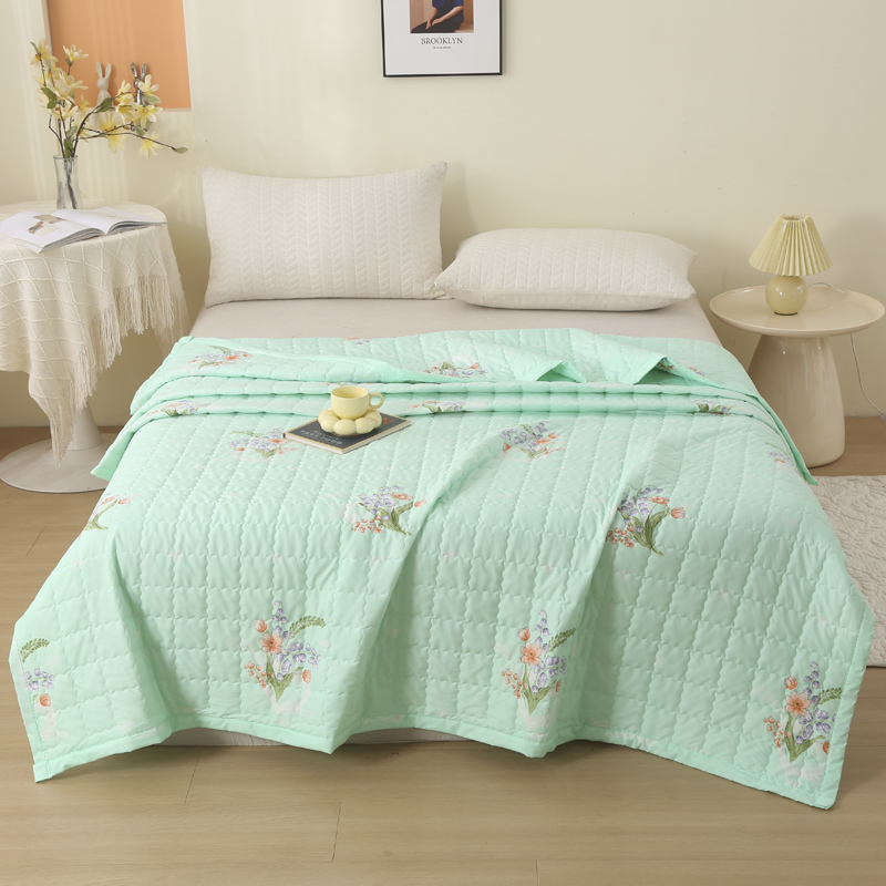 花花公子-家紡-親膚棉多針絎繡工藝夏被空調(diào)