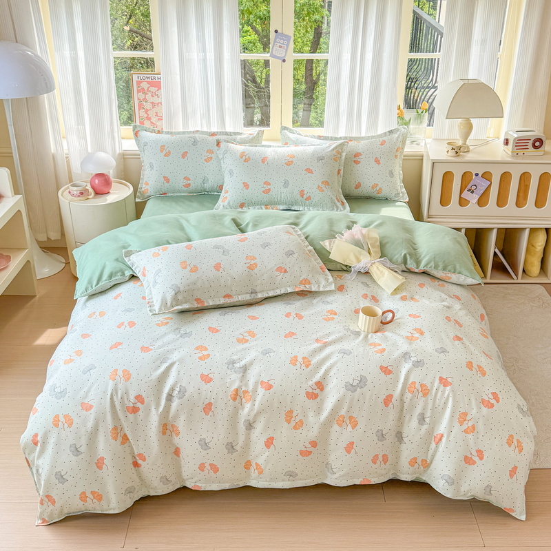 百丽安娜柔肤绒四件套-伊香