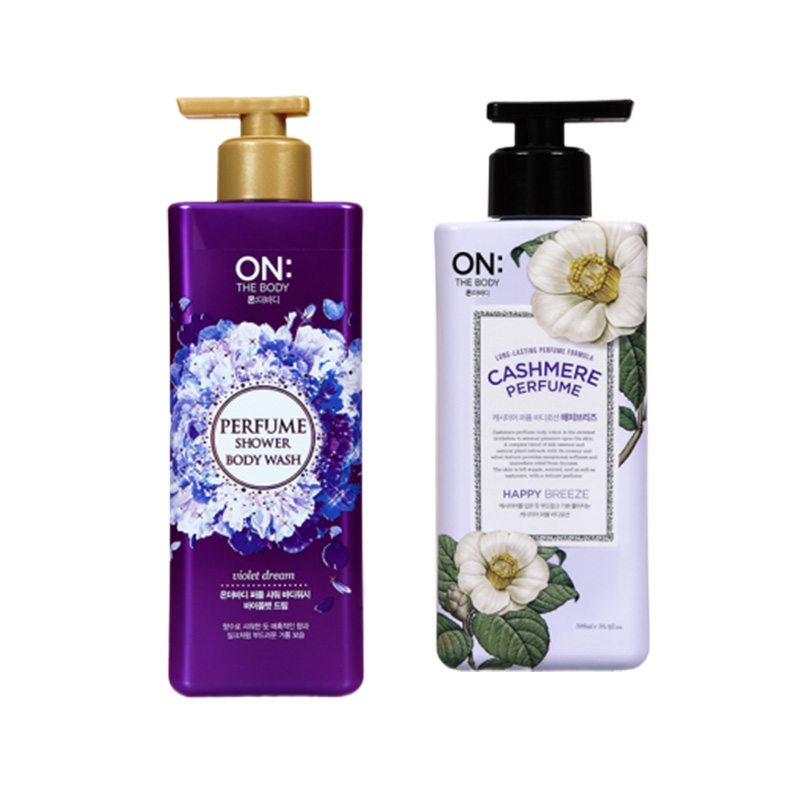 安宝笛梦中魅惑沐浴露500g+浪漫邂逅丝绒身体乳400ML