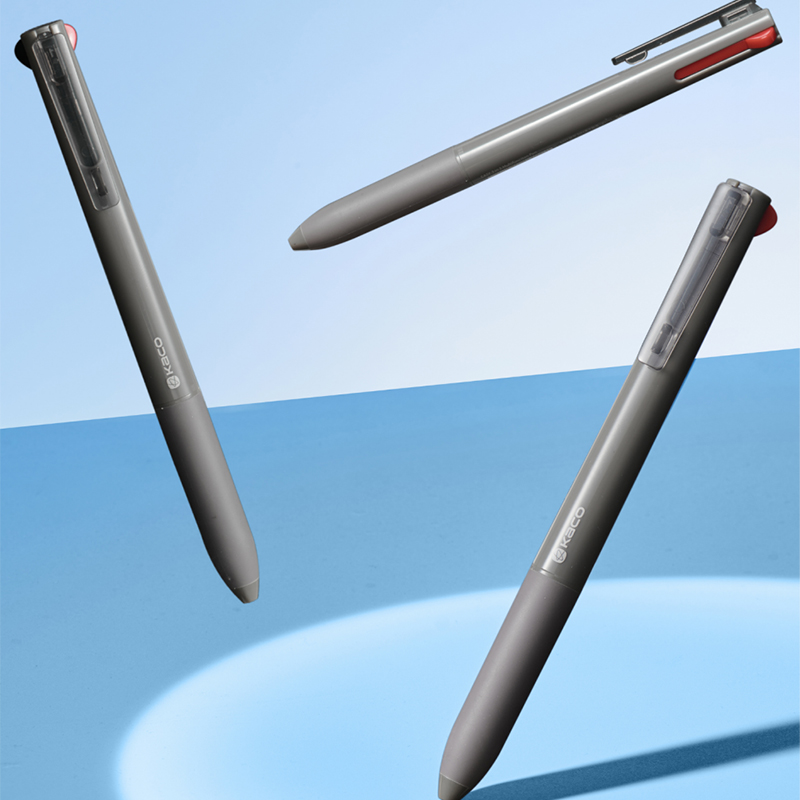 KACO三合一多功能筆（紅筆黑筆自動(dòng)鉛）支持logo定制