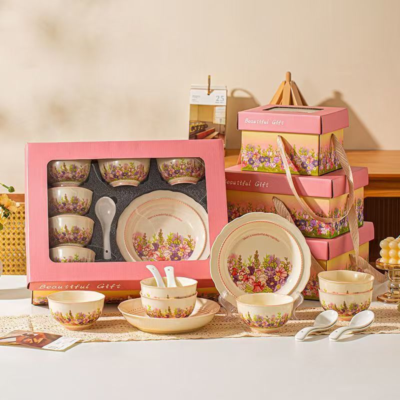 锦知兴-晨曦云雾16件套餐具套装