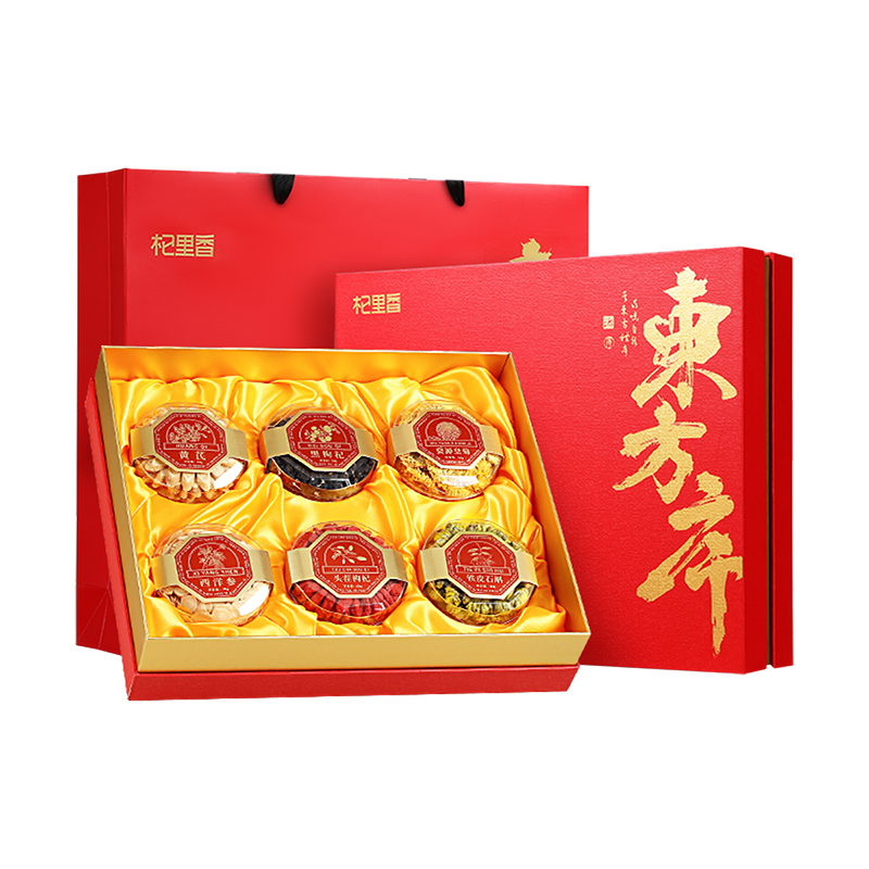 杞里香285g东方序六拼健康团圆礼盒--6款珍贵原料