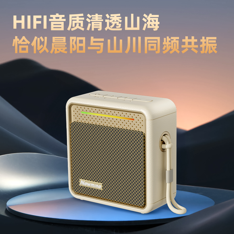 纽曼金属便携式蓝牙音响BT13