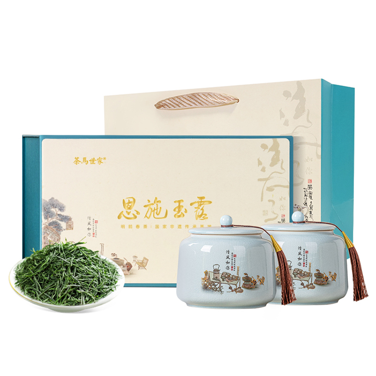 茶马世家一级恩施玉露清风礼盒200g