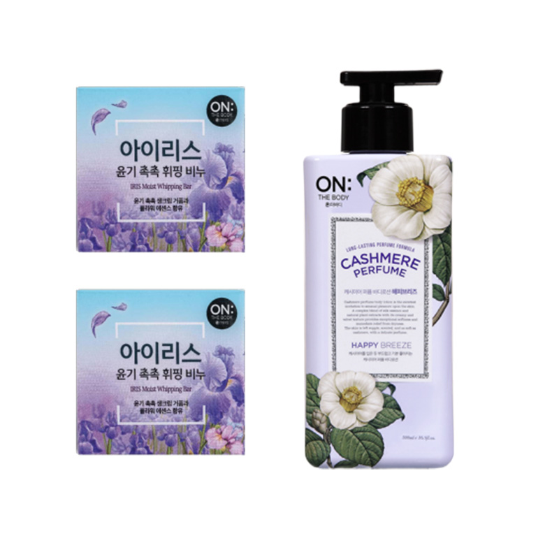 安宝笛鸢尾花味香皂90g*2块+浪漫邂逅身体乳400ML
