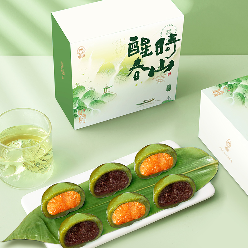 魏縣雅覓醒時(shí)春山·經(jīng)典混合青團(tuán)240g