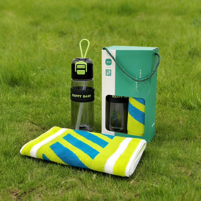 UPZO嚴(yán)選彈跳水杯運(yùn)動(dòng)巾禮盒A15B3