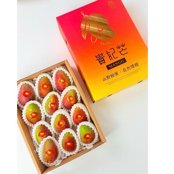 民间造物海南树上熟海南贵妃芒3斤礼盒装