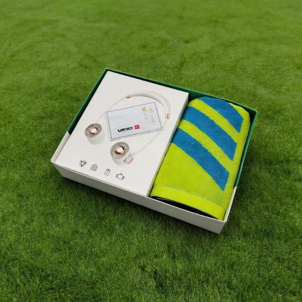 严选挂脖风扇毛巾套装A15F3