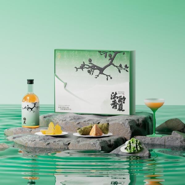 长青兔端午文创-沐香酌夏商务套装