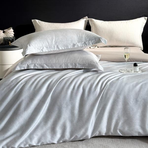 皮尔卡丹60支天丝四件套流绪微梦-银灰PCAZ-26039