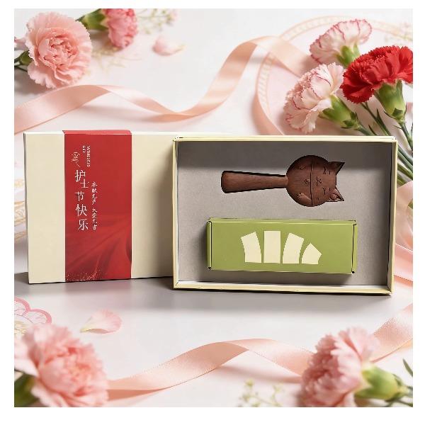 福礼掌柜柔光集·礼盒女性礼品女士礼物蕉下晴雨伞气囊梳子套装