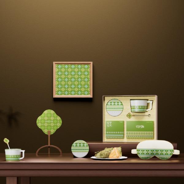 长青兔端午文创-纹承吉瑞商务套装