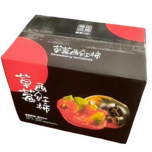 民间造物山东烟台草莓西红柿净重4.5斤