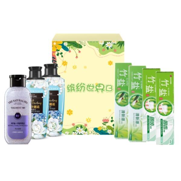 韩国LG生活健康洗护日用品心悦香氛个护7件实用大礼包礼盒套装