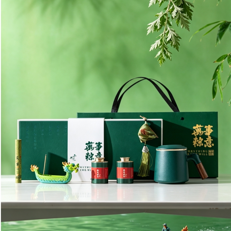 端午·龙舟纳福办公杯六件套