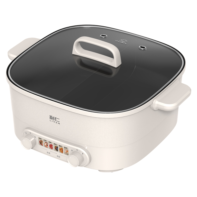 利仁6升鸳鸯火锅分区控温DHG-J688Y