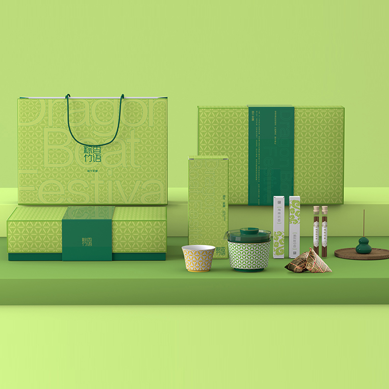 沏一杯茶【粽香竹语】端午茶具套装
