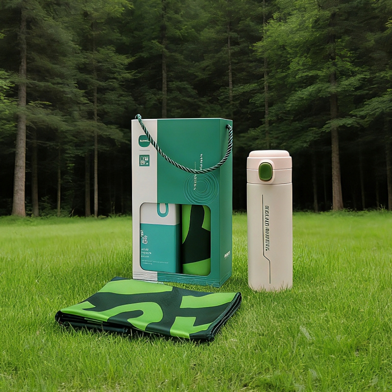 炫彩保溫杯運(yùn)動冰巾禮盒A14B11