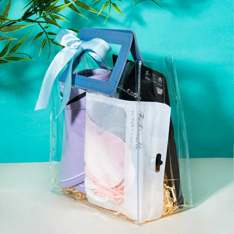 紫在安然PVC手拎袋防晒三件套