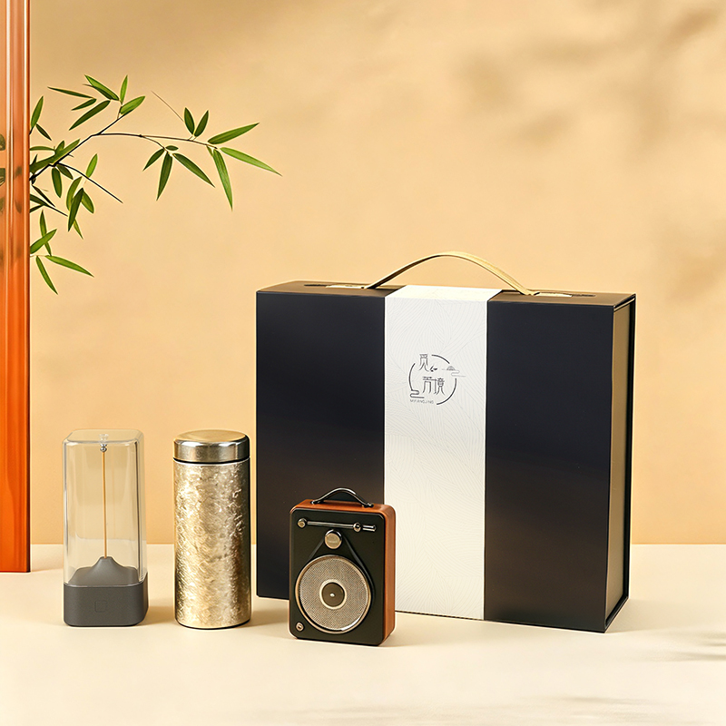 觅芳境锦时悦音套装(纯钛口袋杯+音箱+磁吸夜灯)