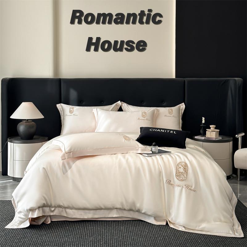 萱遇家纺水洗真丝四件套X-T8009