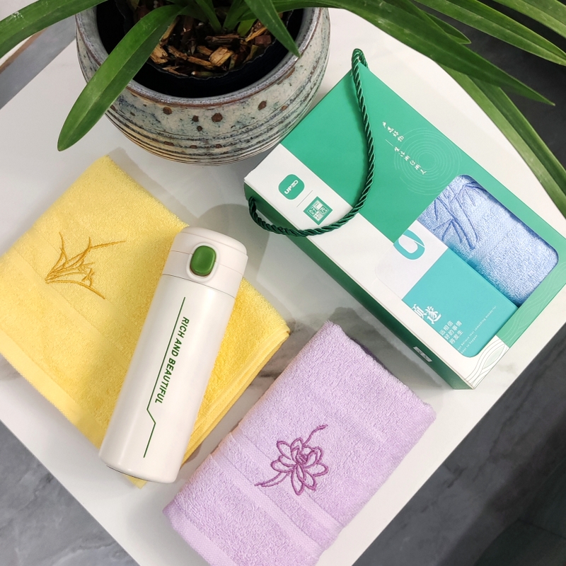 炫彩保溫杯毛巾禮盒A16B11