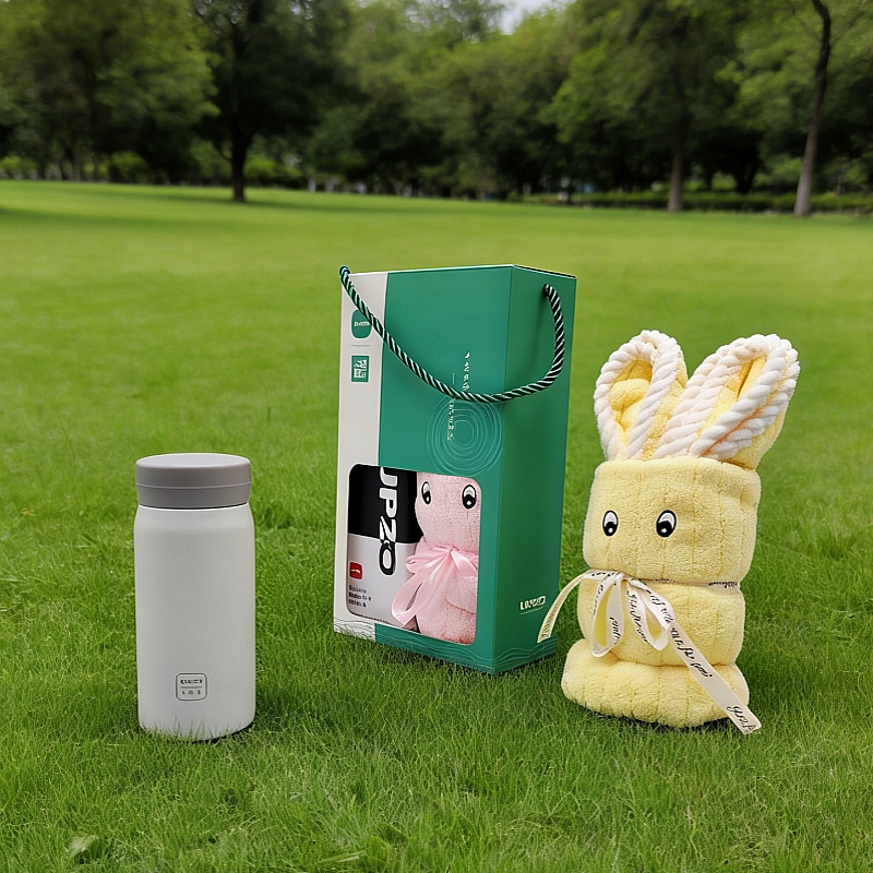 嚴(yán)選小確幸保溫杯毛巾禮盒A22B13