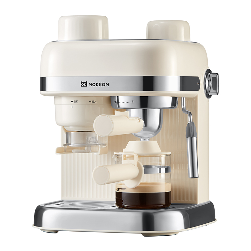 MOKKOM磨客研磨一体咖啡机MK-382A-W