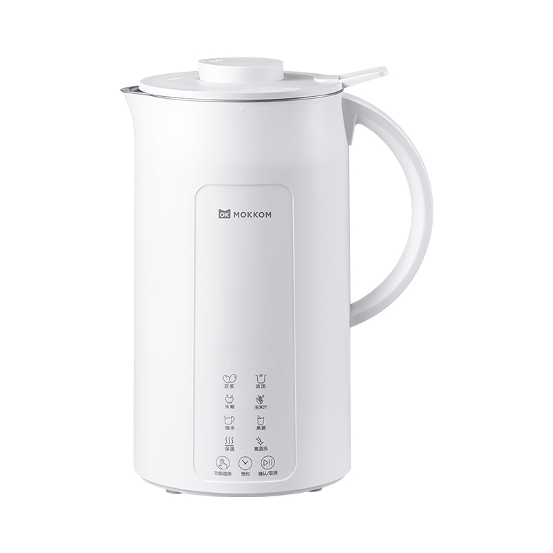 MOKKOM磨客1.2L大容量豆浆机海盐白MK-599W
