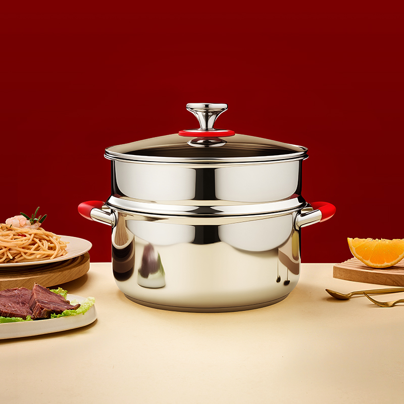 朗赫悅味·雙層湯蒸鍋LH-TG23