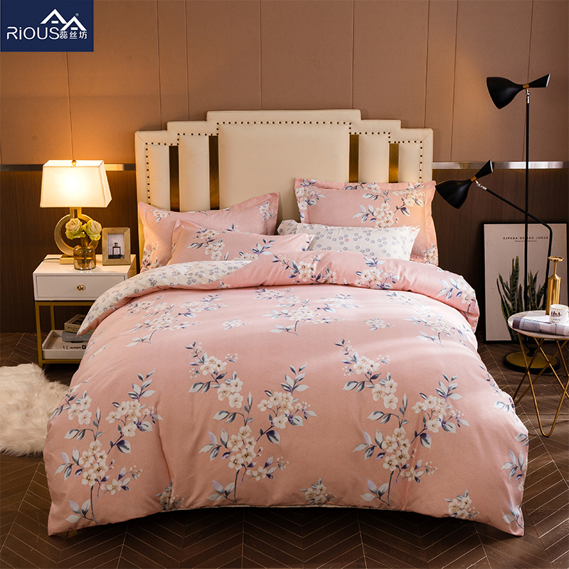 蕊丝坊家纺金品时尚床单四件套（1.5/1.8米床均适用）