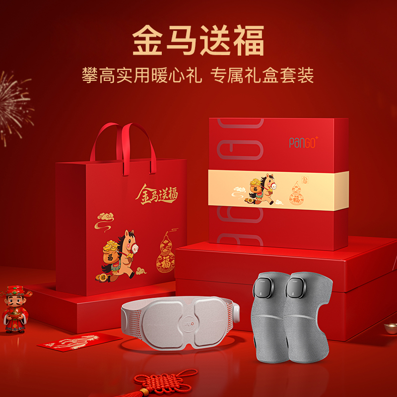 攀高护膝按摩仪+腰腹部按摩仪Knee3+WaistM5