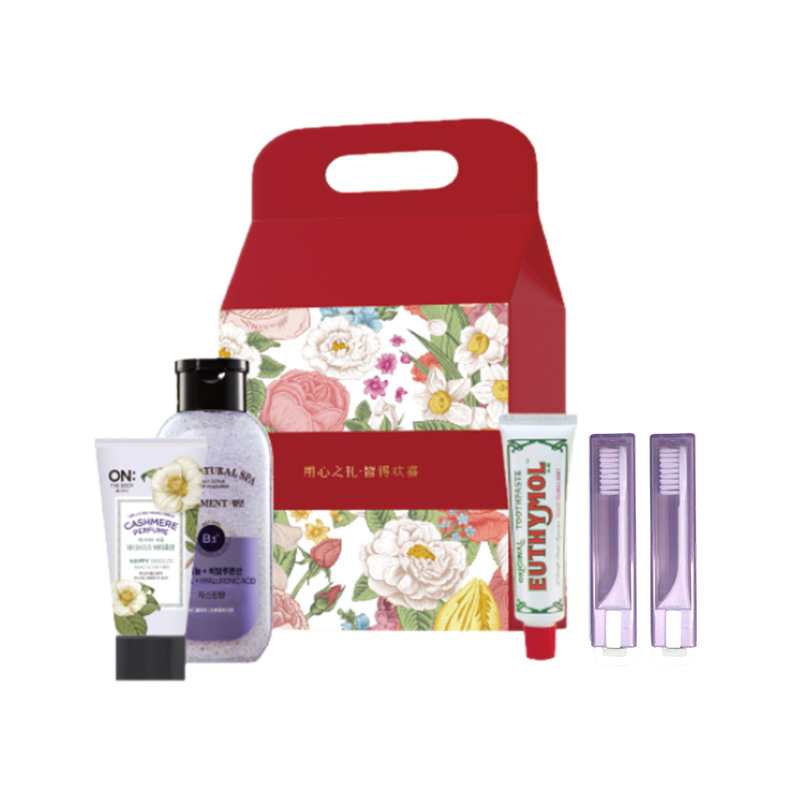 韩国LG生活健康洗护日用品伴手礼五件套实用大礼包礼盒套装