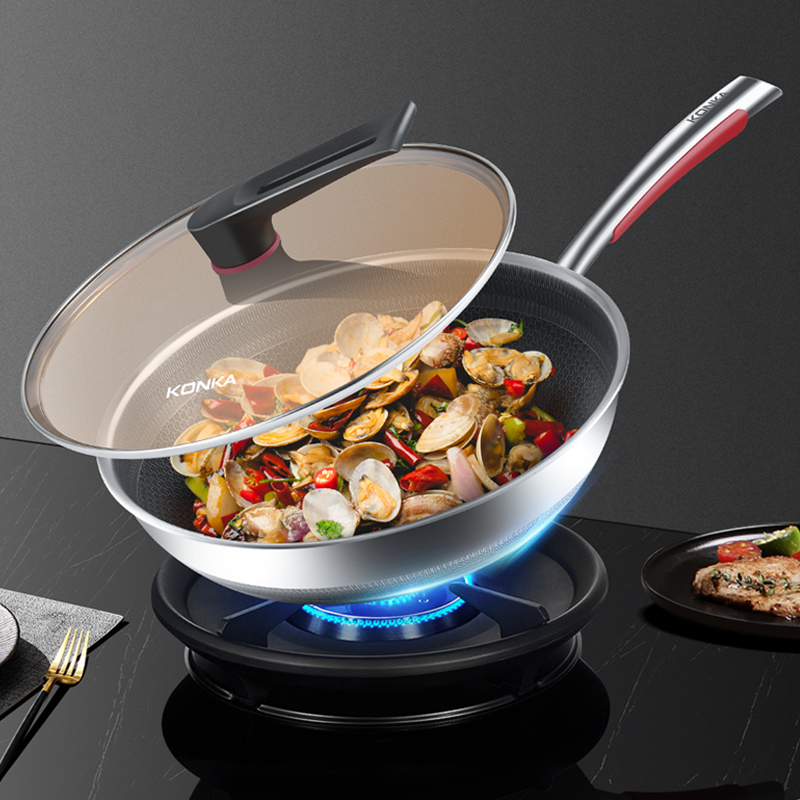康佳不锈钢炒锅KCG-3009