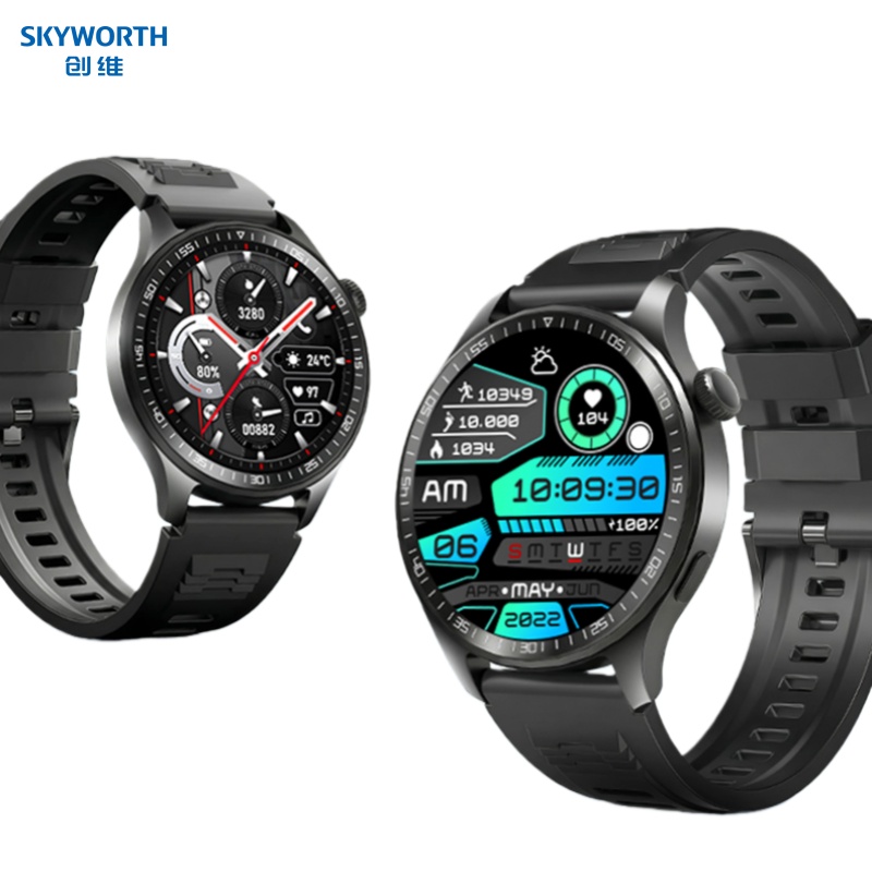 創(chuàng)維運(yùn)動(dòng)健康心率藍(lán)牙通話智能手表WatchA80