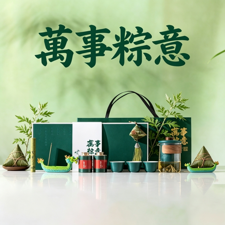 端午·龙舟纳福快客杯九件套