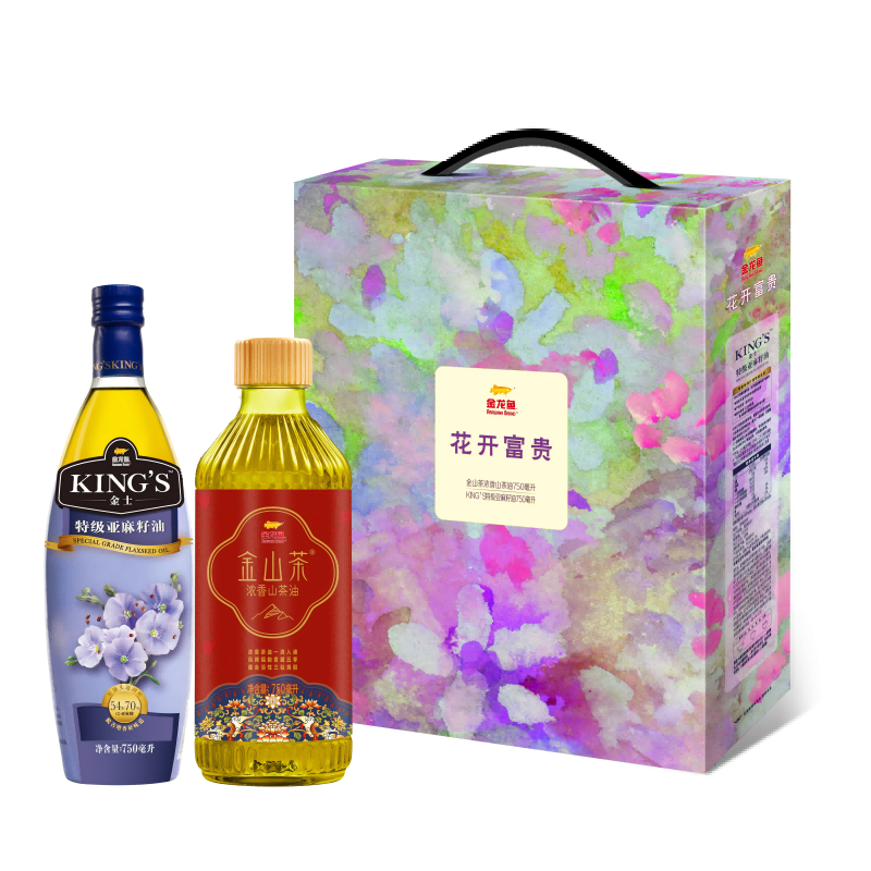 花開(kāi)富貴精品禮盒750ML+750ML