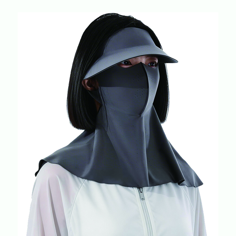 金絲莉可拆卸三合一防曬帽全臉面罩JFS-1538