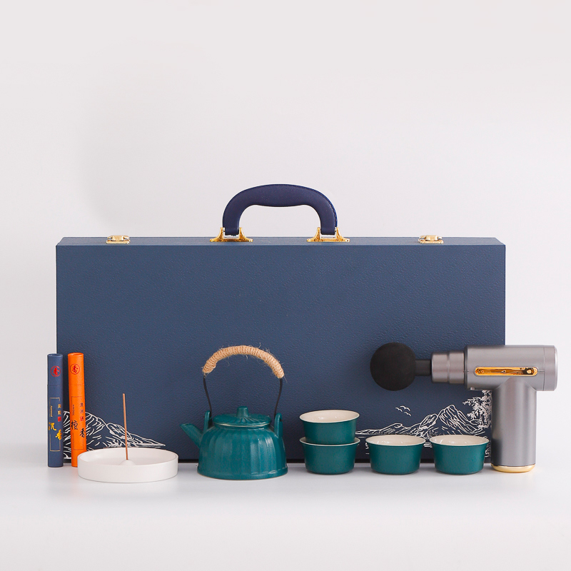 鹏翼端午节香道筋膜枪商务办公9件套