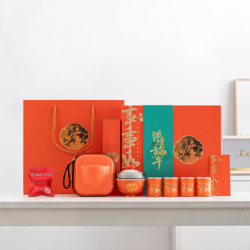 沏一杯茶【事事如意】端午茶具套装