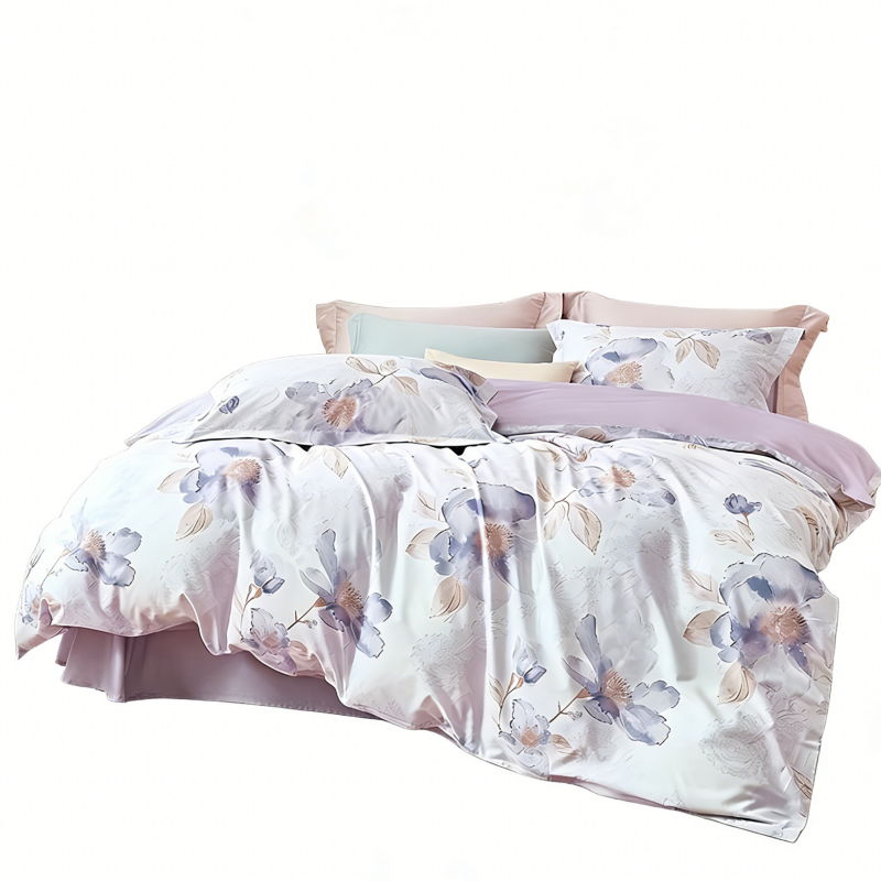 梦洁-纯棉印花四件套·朵微1010189146